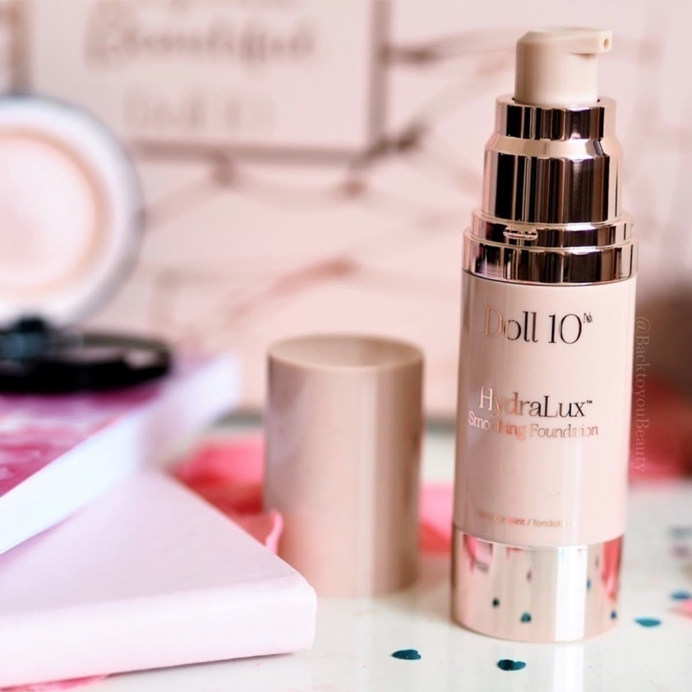 New Doll 10 Hydralux Smoothing Foundation~Tan Shade